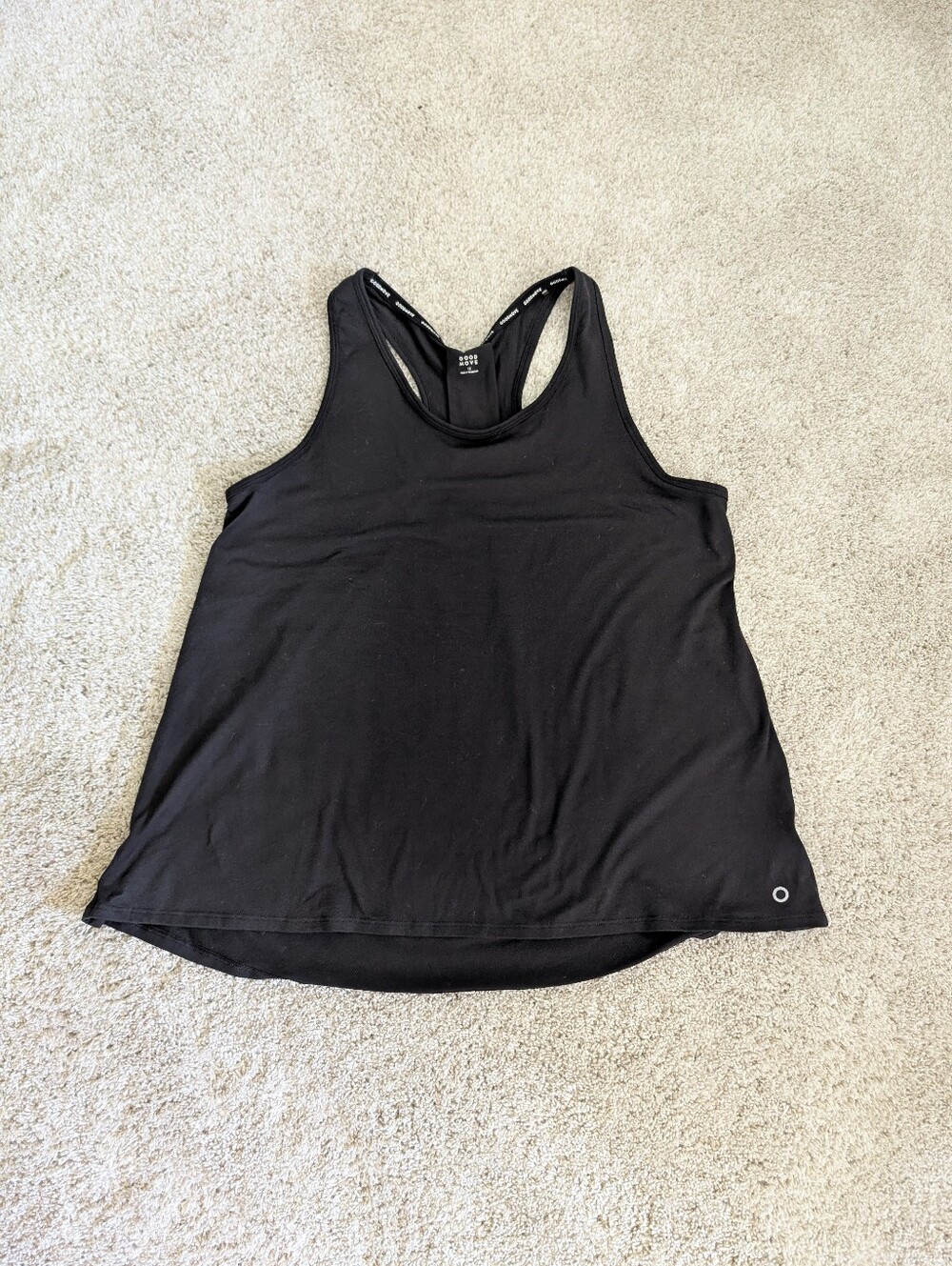 M&S Black Racerback Tank Top - Performance Women’s Top
